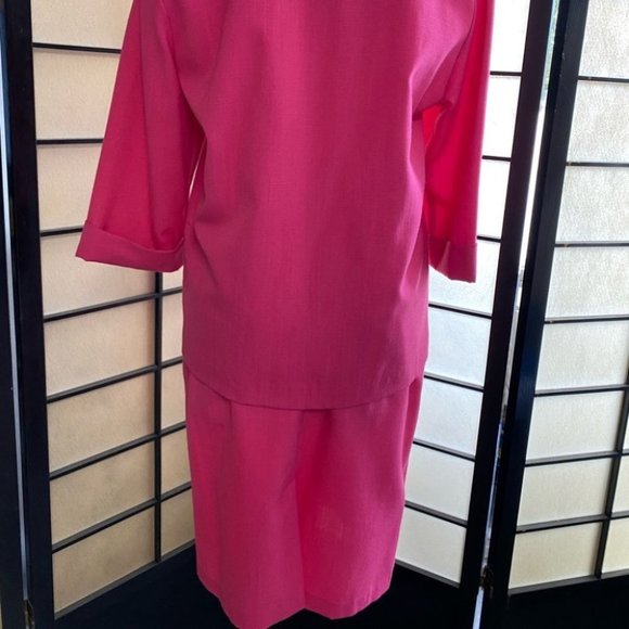 Vintage Hot Pink Worthington Suit - Picture 10 of 12